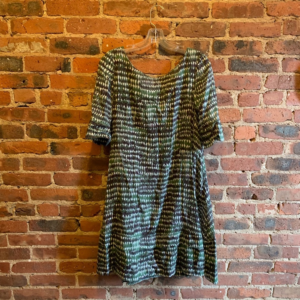 MARNI Printed Mini Dress 6 US 42 IT - Picture 1 of 5